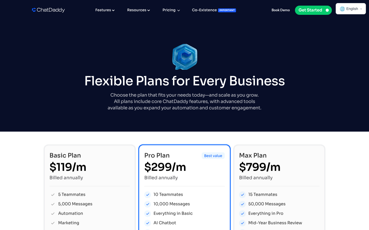 Best WhatsApp CRM pricing comparison with ChatDaddy affordable plans