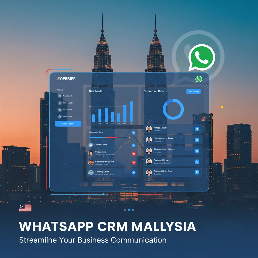 WhatsApp CRM dashboard designed for Malaysian businesses showing shared inbox and Bahasa Melayu conversations — hero image by ChatDaddy